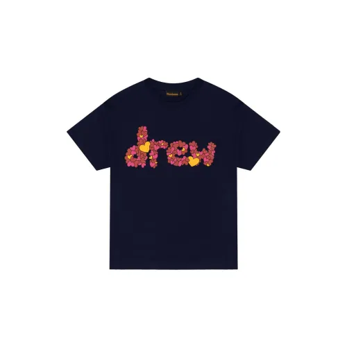 Drew House T-Shirts Unisex Blue