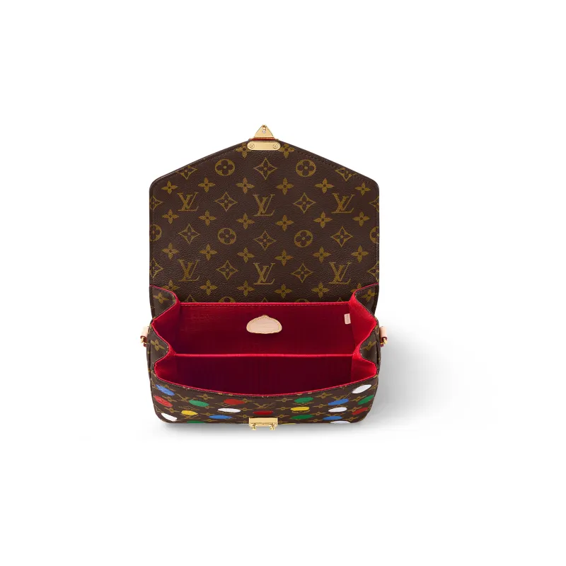 LOUIS VUITTON X Yayoi Kusama Pochette Metis Monogram Multicolor-3