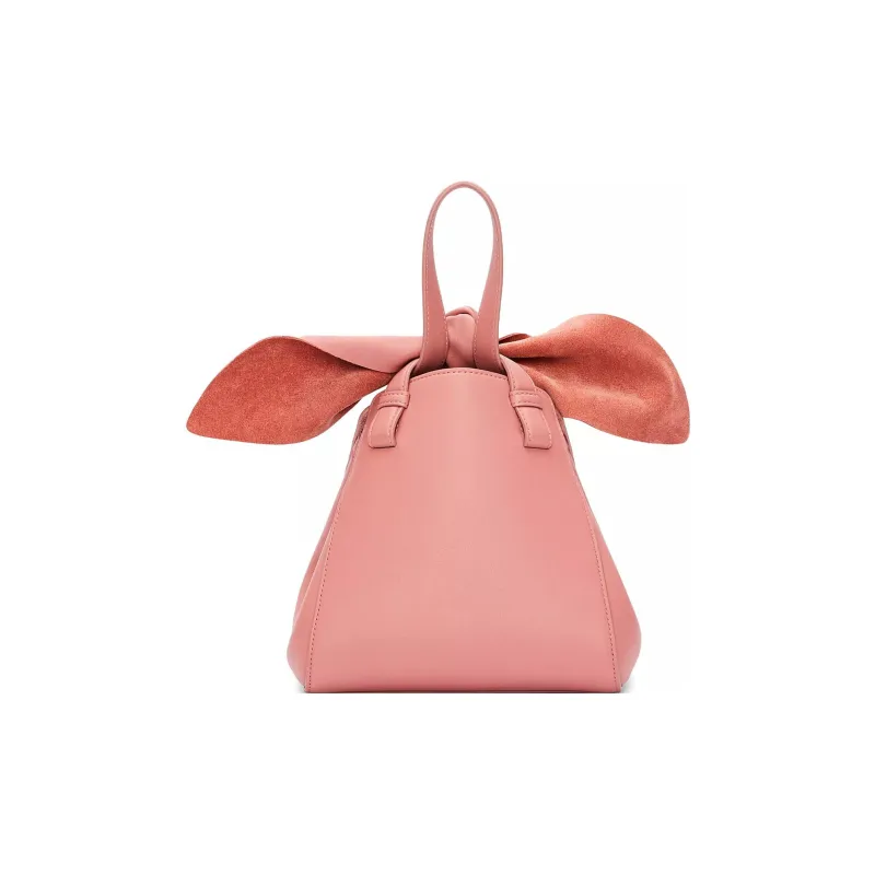 LOEWE Hammock Nugget Nappa Cow Leather Portable Crossbody Bag Shoulder Bag Women's Pink-2