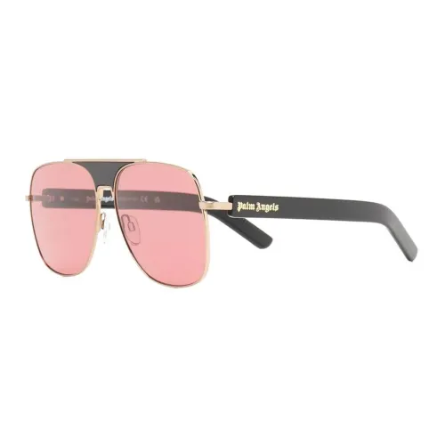 PALM ANGELS Eyewear Bay Pilot-frame Sunglasses