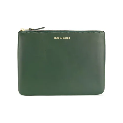 CDG Cow Leather Wallet Men's Green