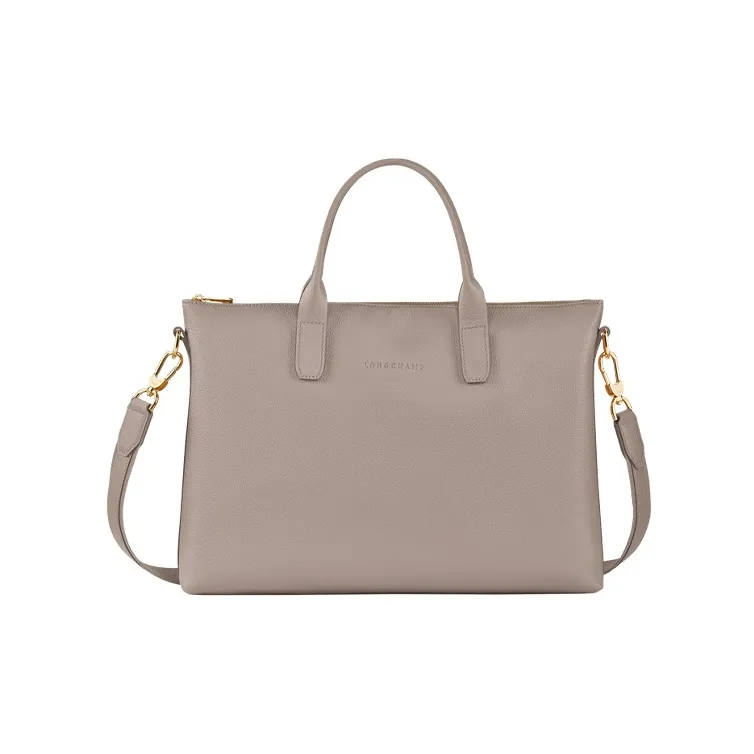 LONGCHAMP Le Foulonné Leather Briefcase-0