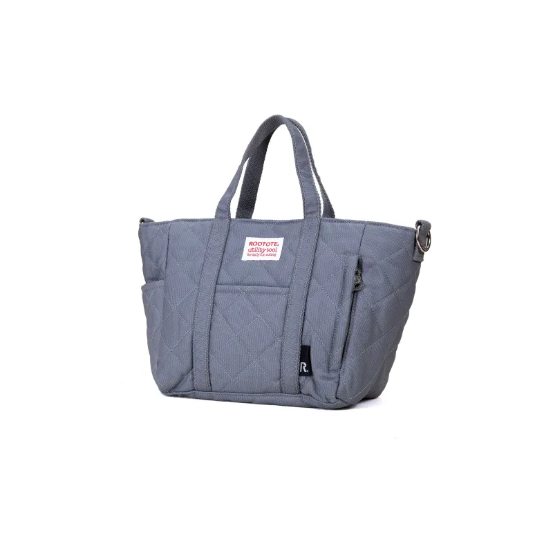ROOTOTE Cotton Shoulder Bag, Crossbody Bag, Handbag Regular Women's Gray/Green/Red/Black-0