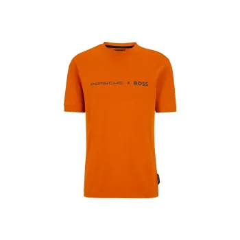 Porsche X HUGO BOSS T-Shirts Men Orange
