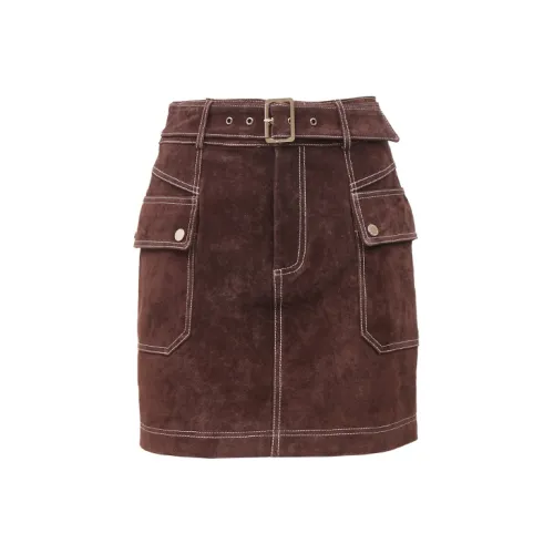 ONLY Leather Short Skirts Women's