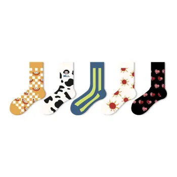 JKN Unisex Mid-Calf Socks