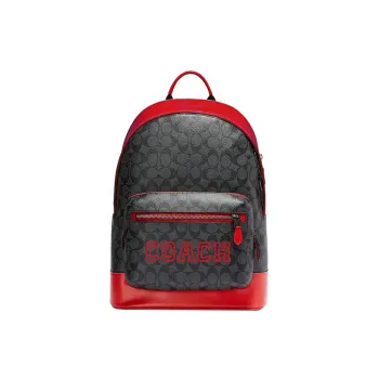 COACH Westway Backpack Large Size Men's Red