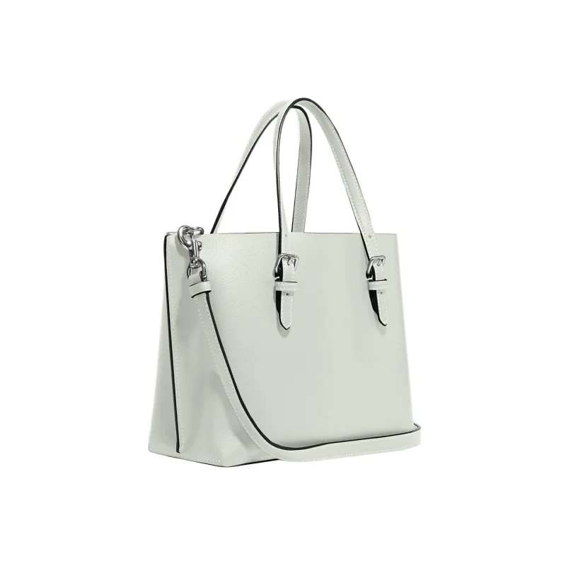 COACH Mollie Cow Leather Tote Bag Shopping Bag Shoulder Bag Crossbody Bag Handbag Medium Size Women's Light Green-1