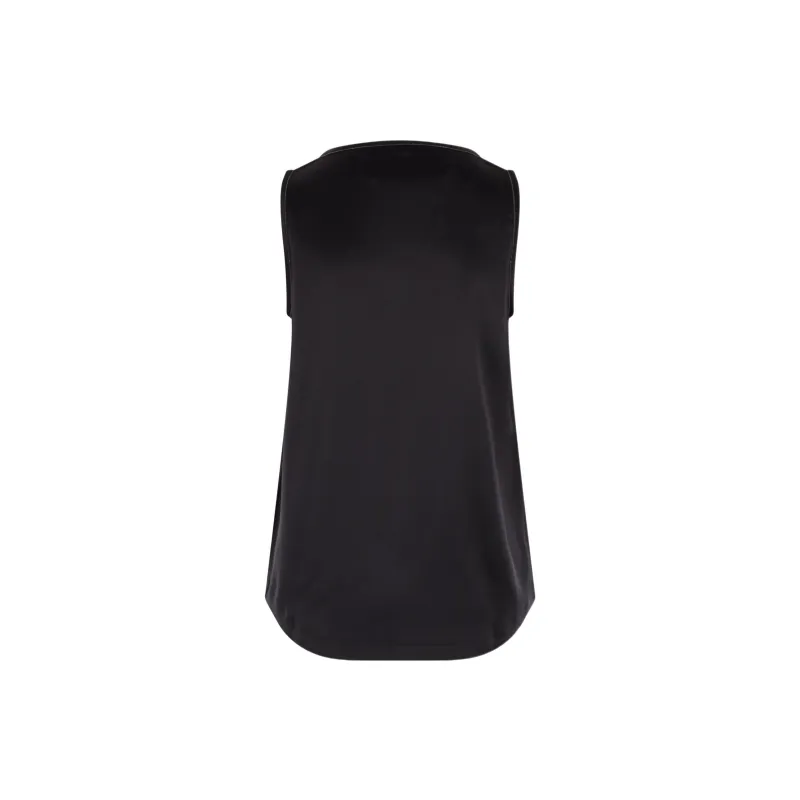 Brunello Cucinelli Embellished Satin Tank Top-1