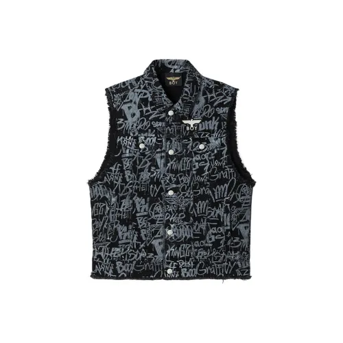 Boy London Vests Unisex Black