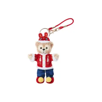 Disney 2023 Duffy And Friends New Year Duffy Dolls Plush Pendant 14.5cm Height Shanghai Disney