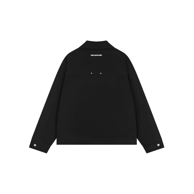 HARSH AND CRUEL Jackets Unisex Black-1