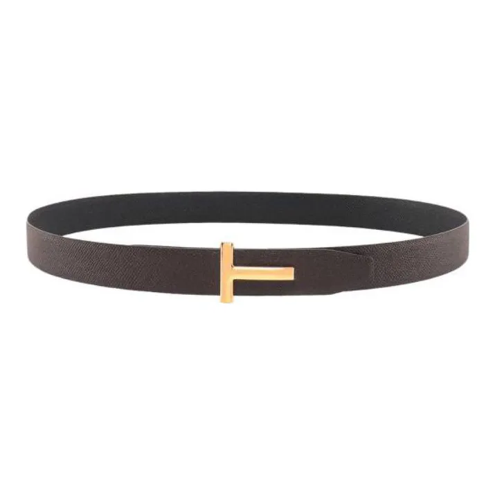 TF Versatile Minimalist Style Smooth Buckle Men's-0