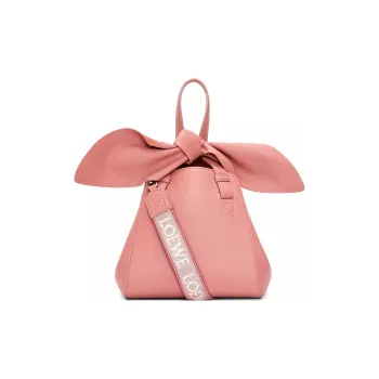 LOEWE Hammock Nugget Nappa Cow Leather Portable Crossbody Bag Shoulder Bag Women's Pink