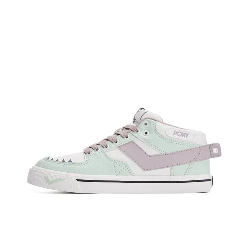 PONY Atop Skateboard Shoes Unisex Light Green