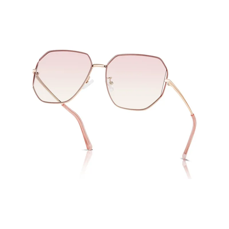 MUYKUY Stainless Steel Irregular Shape Sunglasses Unisex-15