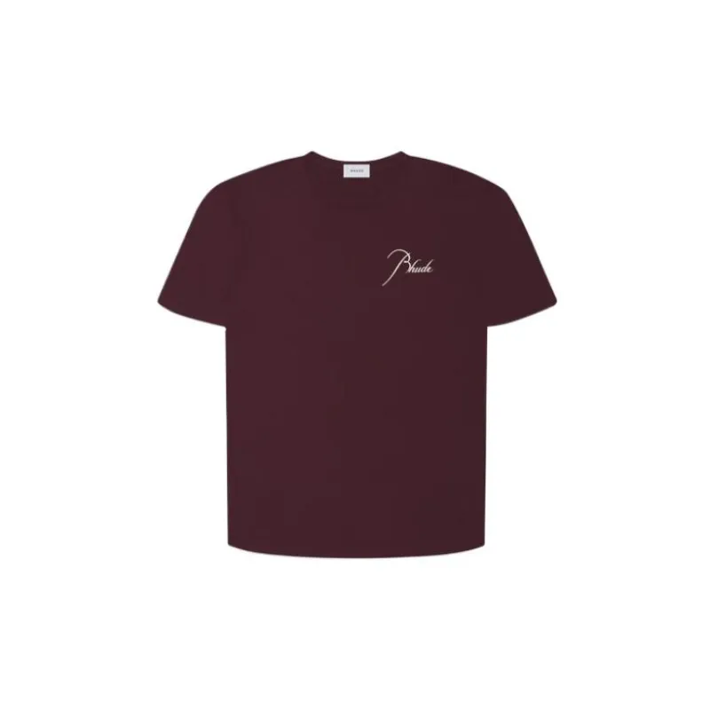 RHUDE T-Shirts Men Red-0