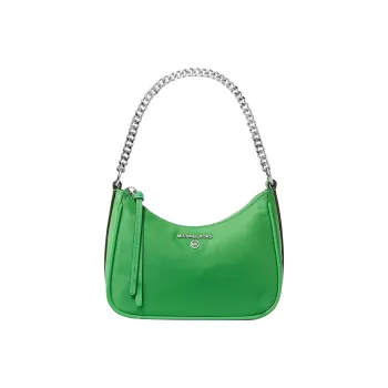 MICHAEL KORS Jet Set Charm Leather Handbag Shoulder Bag Small Size Women's Green
