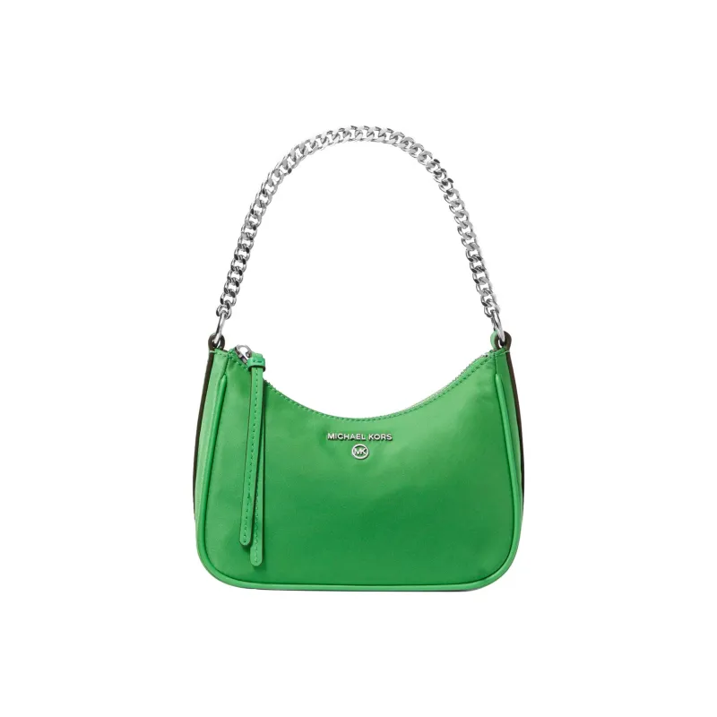 MICHAEL KORS Jet Set Charm Leather Handbag Shoulder Bag Small Size Women's Green-0