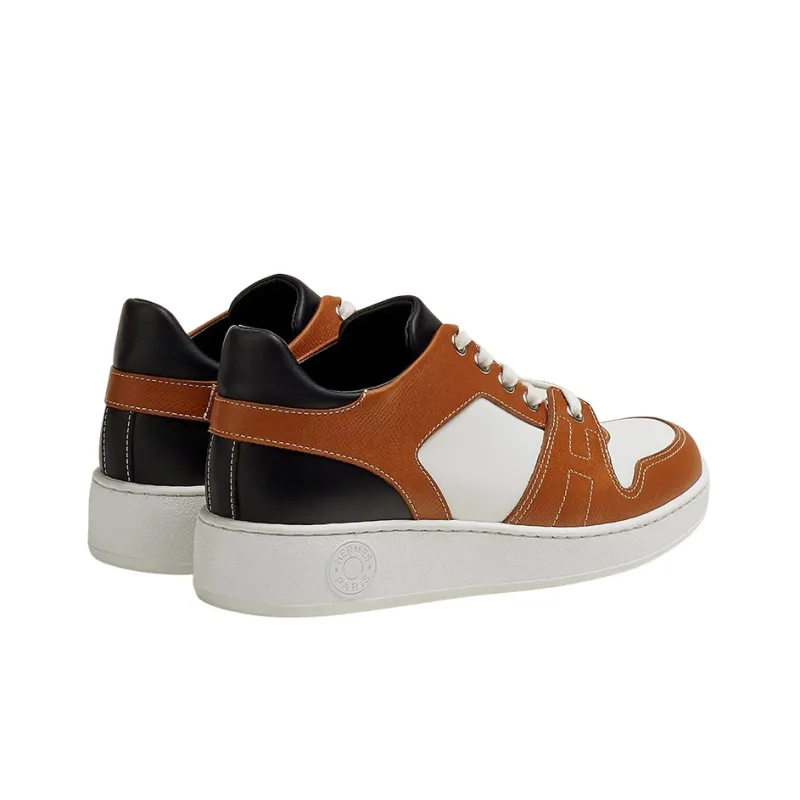 HERMES Stylish Skateboarding Shoes Women's Brown-3