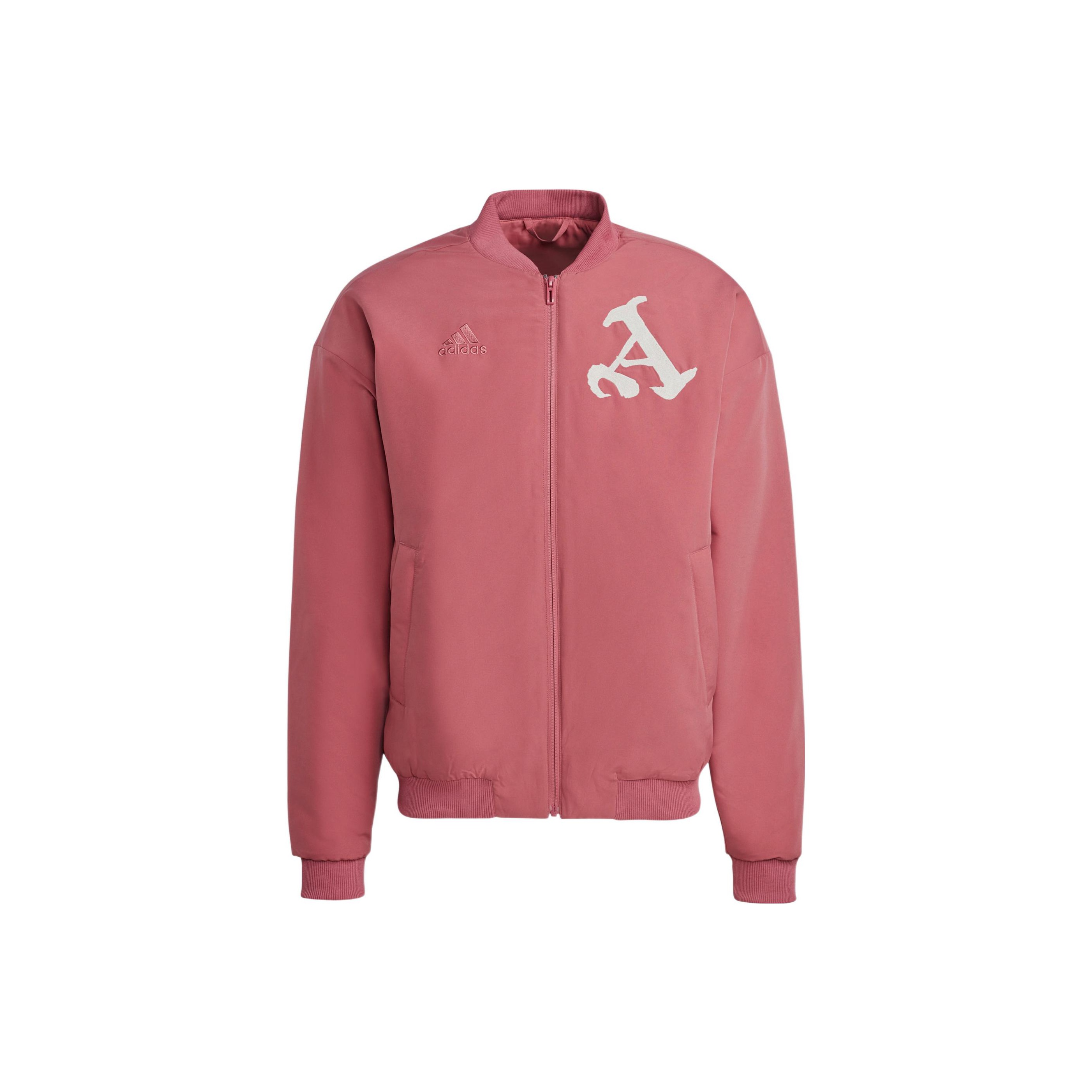 Adidas pink coat online