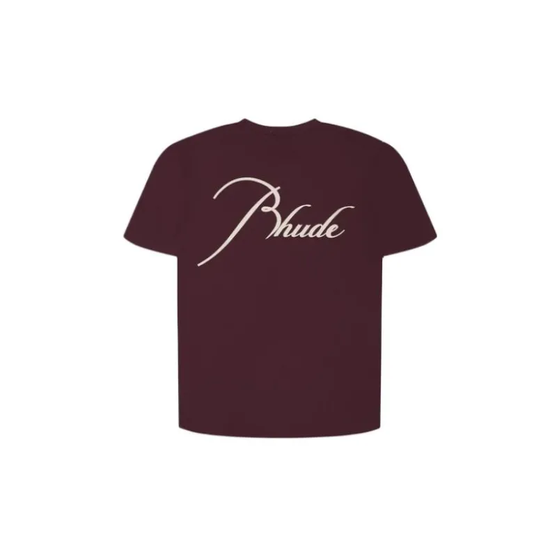 RHUDE T-Shirts Men Red-1