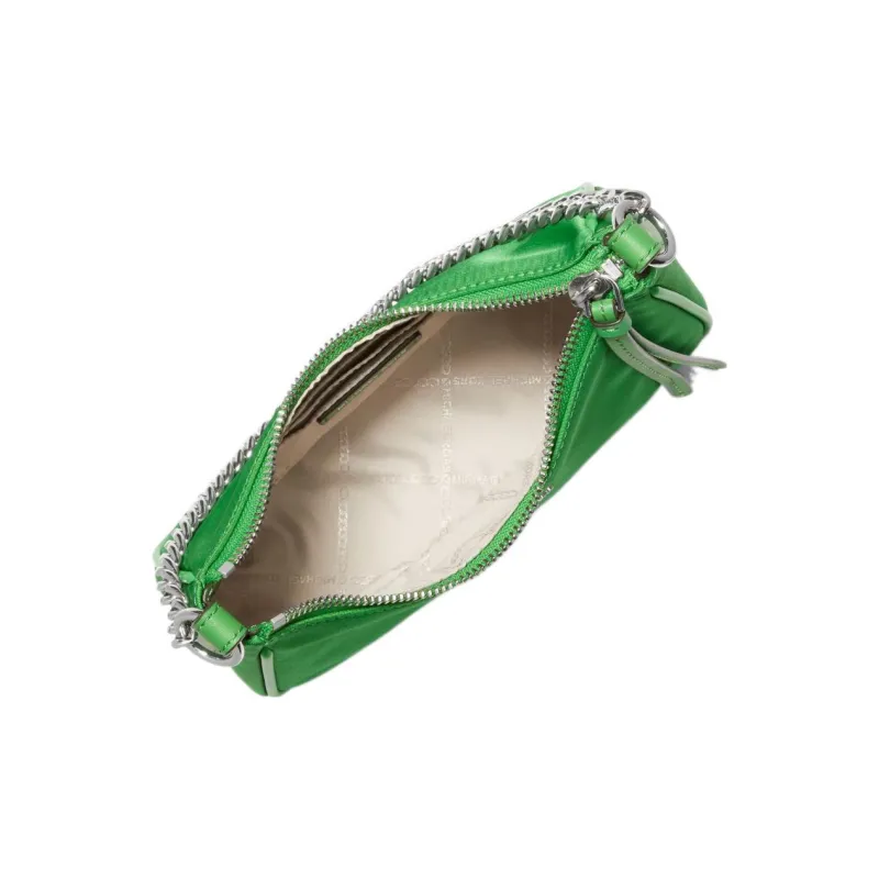 MICHAEL KORS Jet Set Charm Leather Handbag Shoulder Bag Small Size Women's Green-3