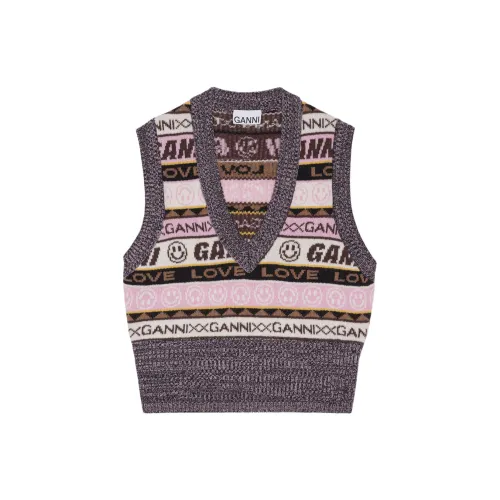 GANNI Vests Women's Multicolor