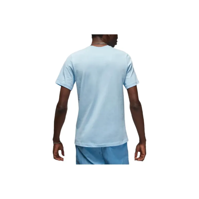 Jordan T Shirts Men Light Blue-1