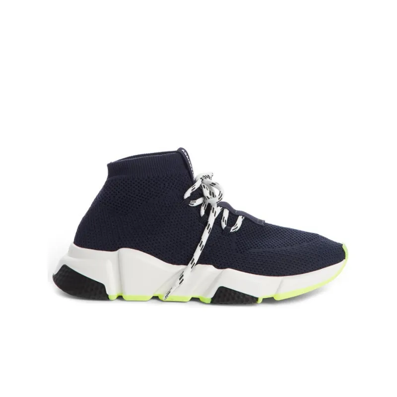 Balenciaga Women's Speed Lace Up 'Navy'-1