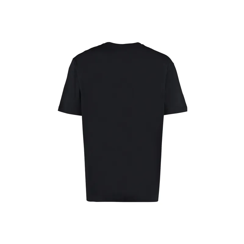 EMPORIO ARMANI SS22 T Shirt Men's Black-1