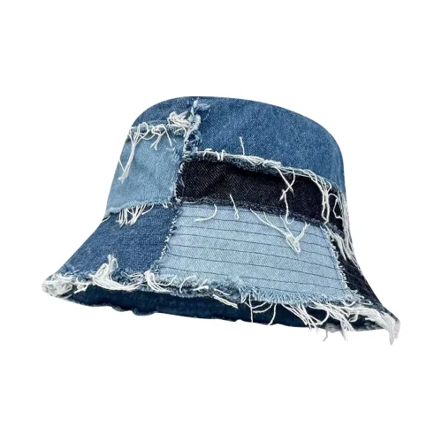 CMFY Bucket Hats Unisex Denim Multicolor