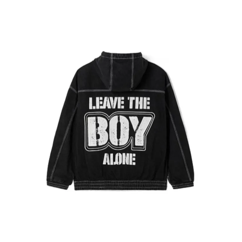 Boy London Denim Jackets Unisex Black-1