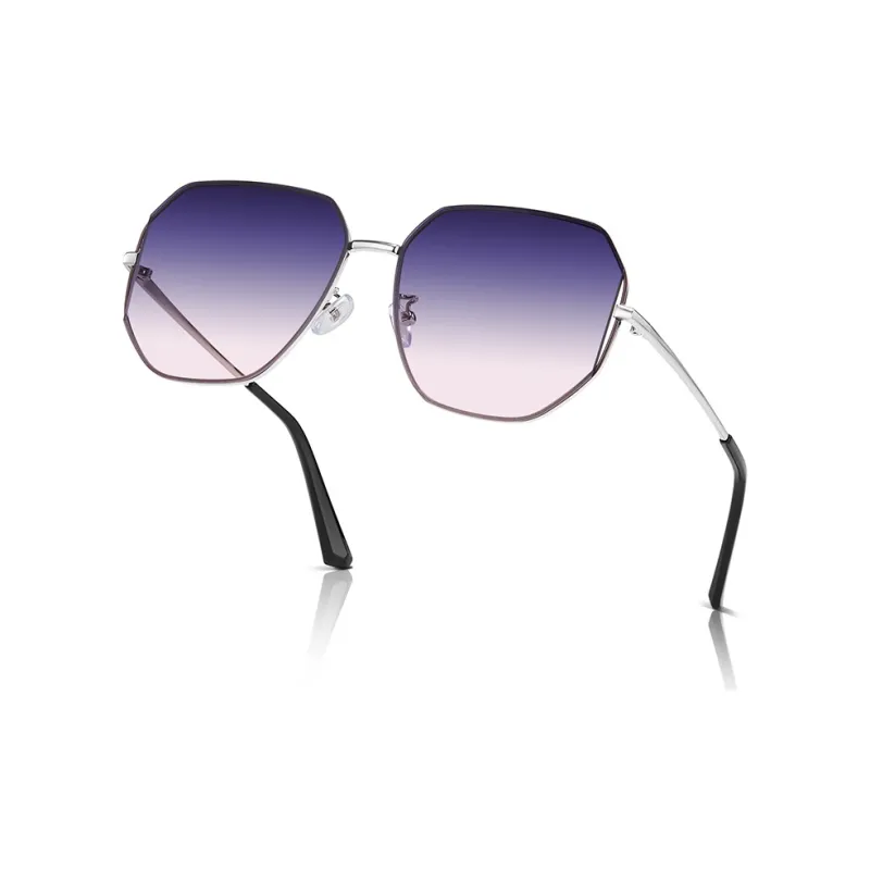 MUYKUY Stainless Steel Irregular Shape Sunglasses Unisex-7