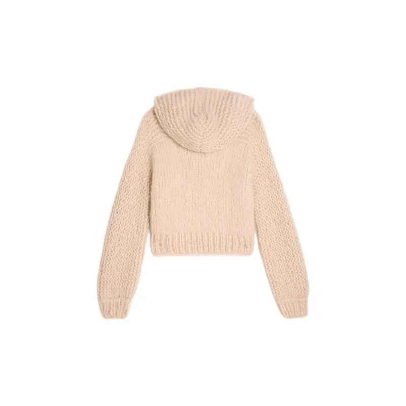 CELINE Cashmere Sweaters Women's Khaki-1