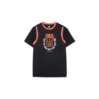 Erke T Shirts Men Jet Black