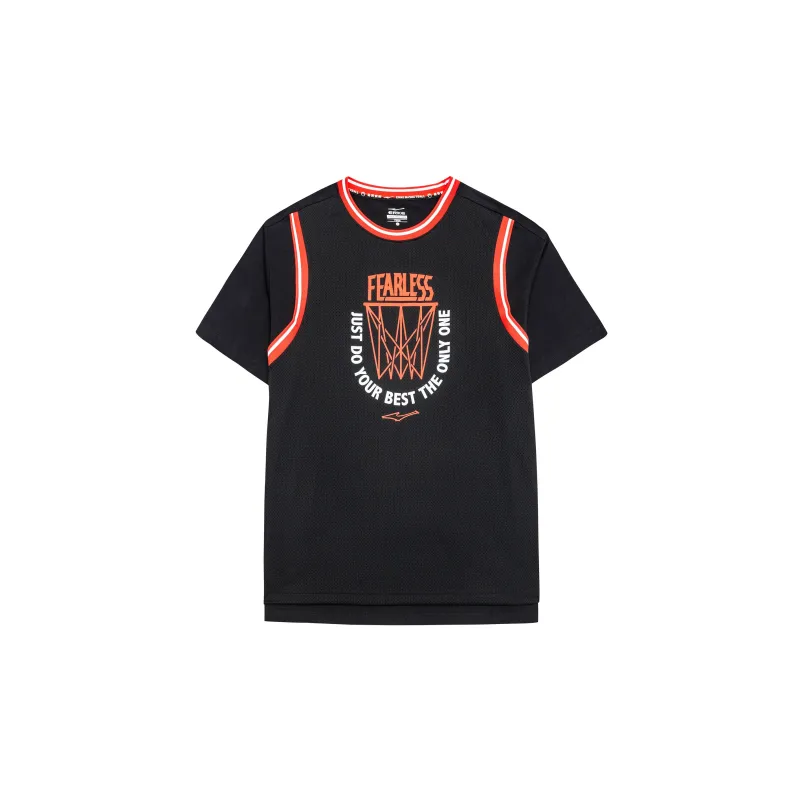 Erke T Shirts Men Jet Black-0