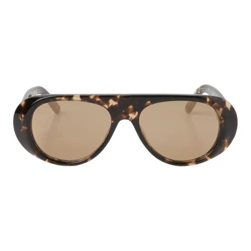 PALM ANGELS Eyewear Sierra Round-frame Sunglasses