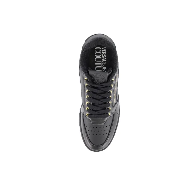 VERSACE JEANS Versace Stylish Skateboarding Shoes Men's Black-3