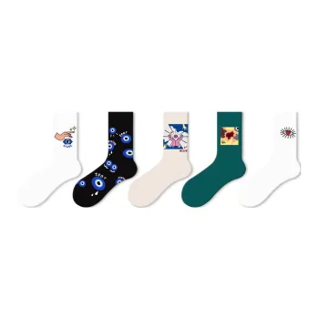 JKN Unisex Mid-Calf Socks
