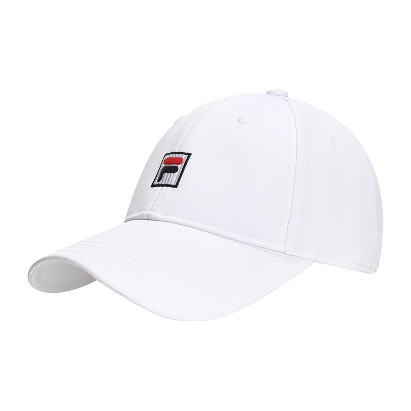 FILA Baseball Caps Unisex White POIZON