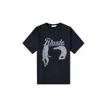 RHUDE Black Cat Tee