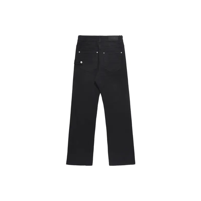 LBPC Straight Jeans Unisex Black-1