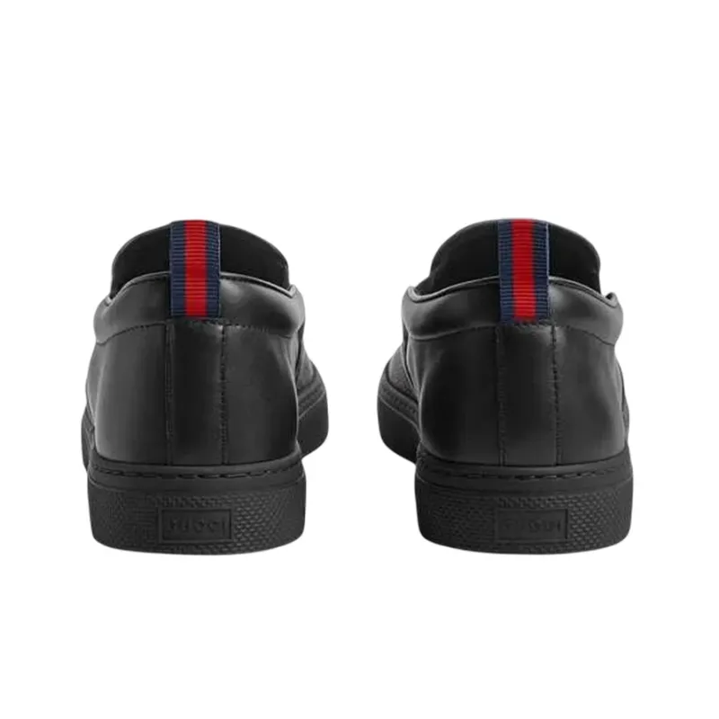 GUCCI Gg Supreme Slip On 'Black'-3