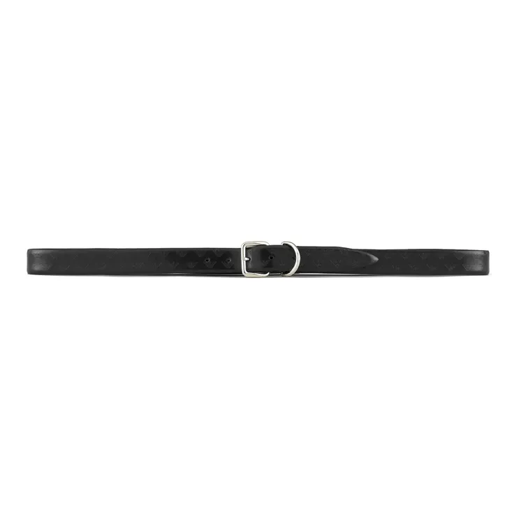 EMPORIO ARMANI Leather Belts Men Black-1