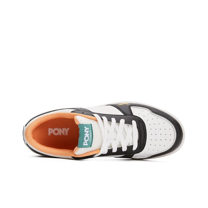 PONY Street Series Low Top Skateboard Shoes Unisex Black-3