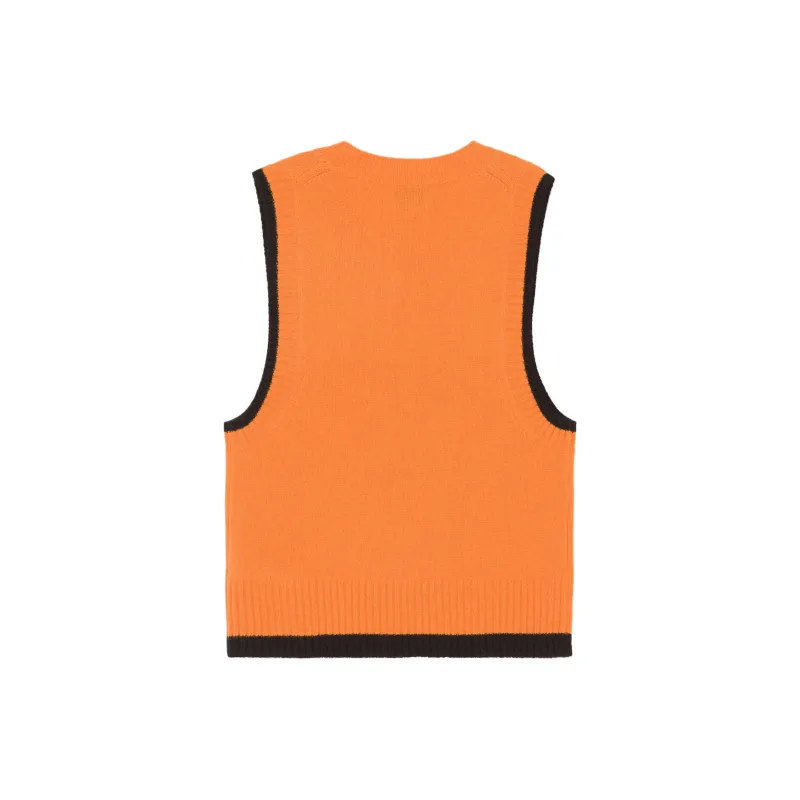 GANNI O Neck Vest 'Orange'-1