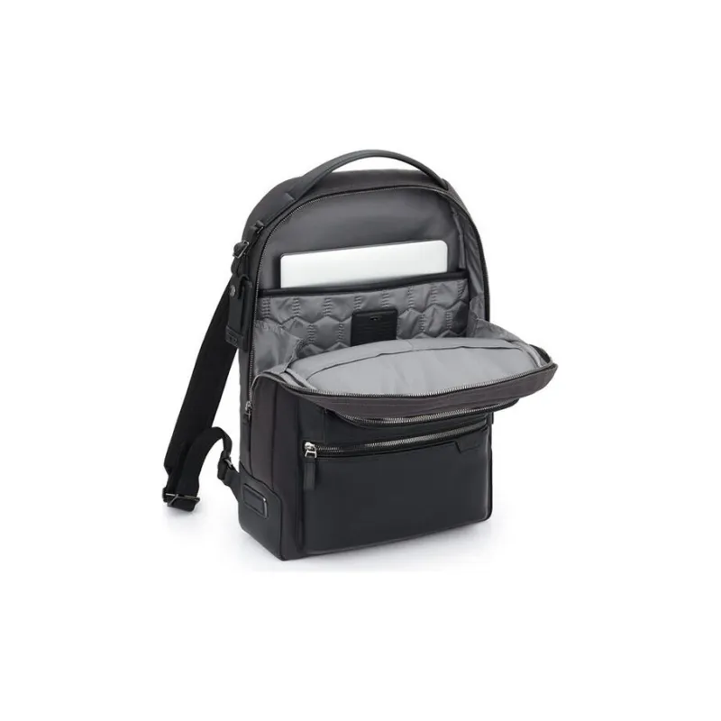 TUMI TUMI Harrison Nylon Backpack Regular Men's Black Gray Color Patchwork-2