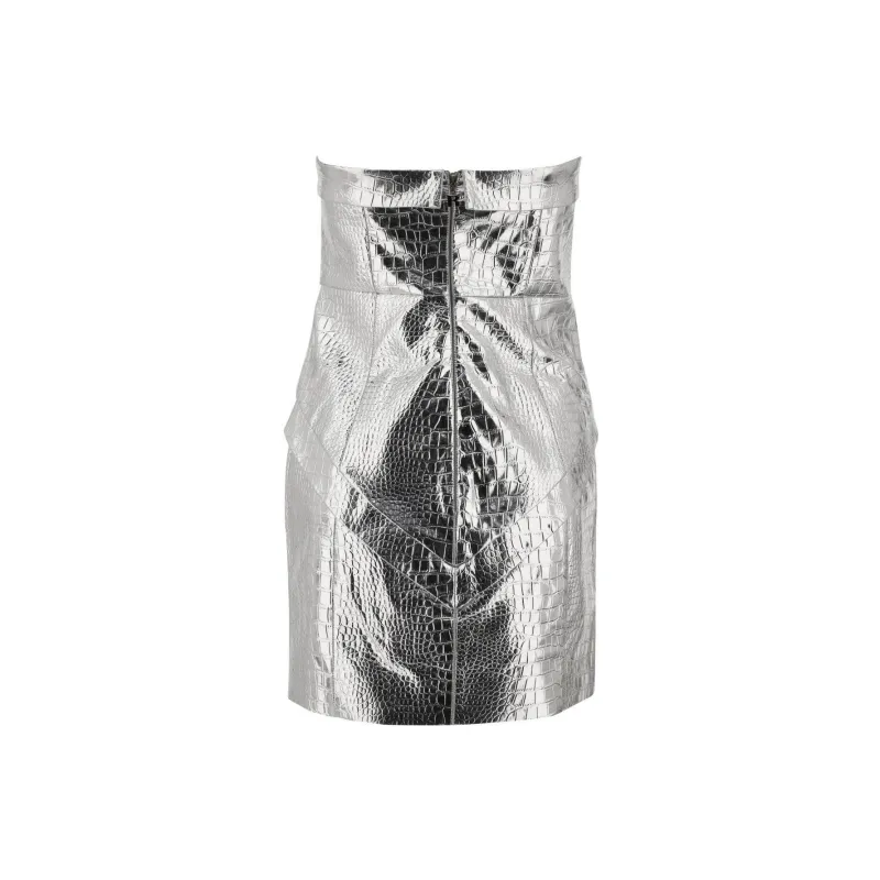 Rotate Sleeveless Dresses Women's Silver-1