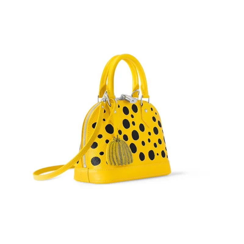 LOUIS VUITTON X Yayoi Kusama Alma Bb Yellow/Black-1